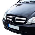 Grille RVS 4-delig Mercedes Vito