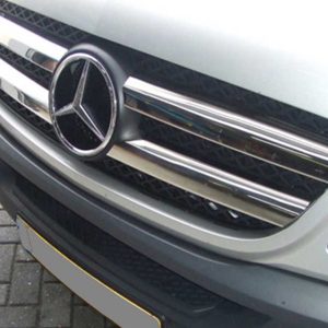 Grille RVS 4-delig Mercedes Sprinter
