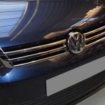 Grille RVS 2-delig VW Caddy
