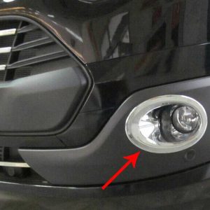 Mistlampcovers ABS Chrome 2-delig Ford Transit Custom