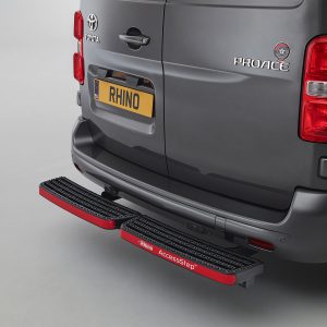 Rhino AccessStep achteropstap zwart 3delig