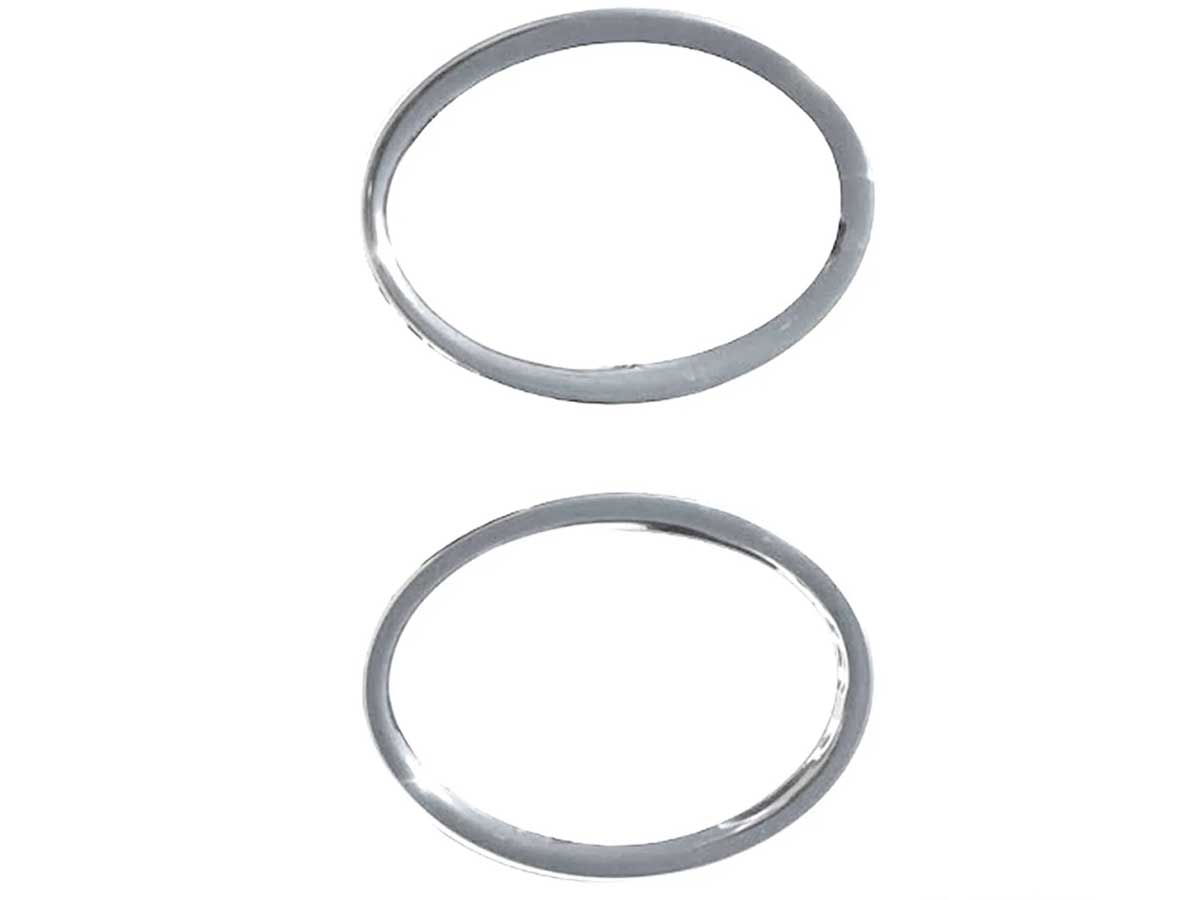 Mistlampcovers RVS 2-delig Opel Movano Renault Master Nissan NV400