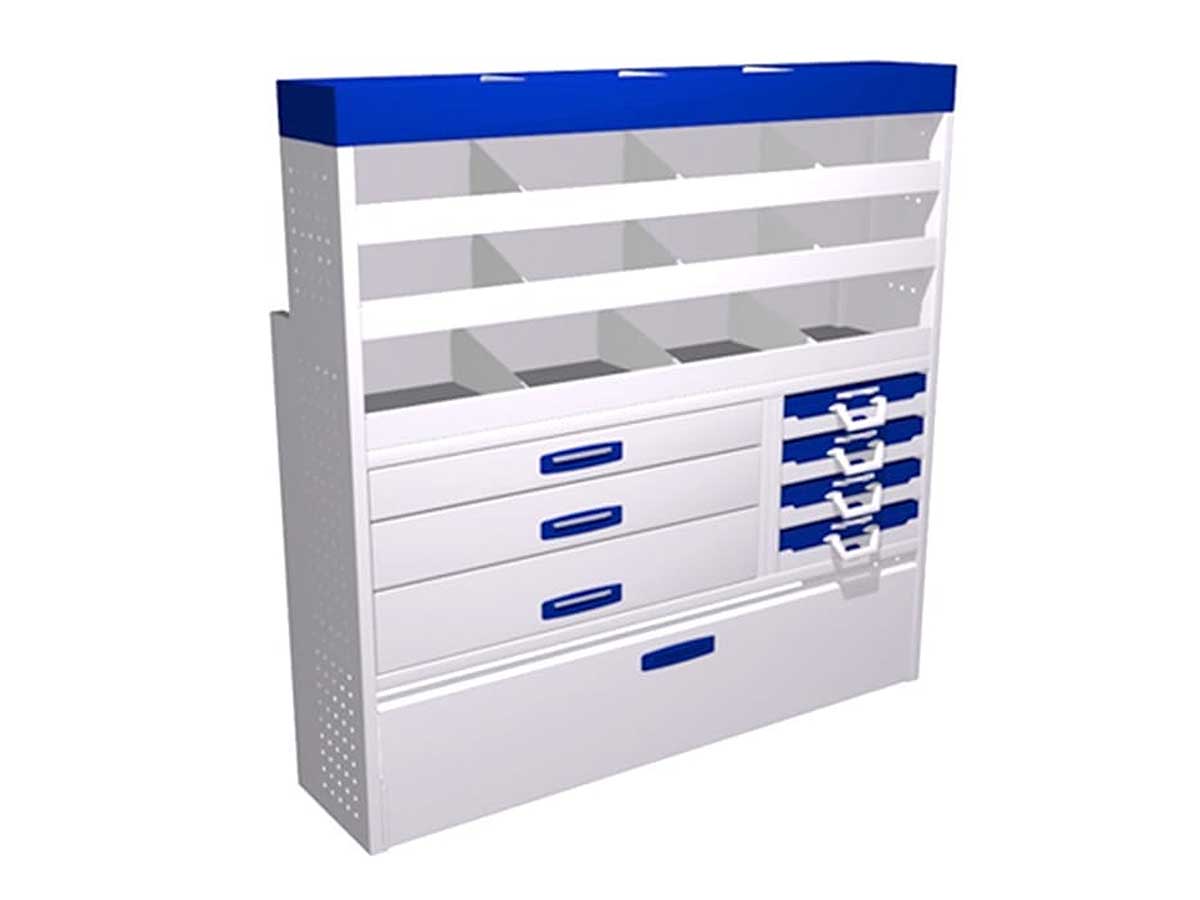 Inbouwkast laadruimte Service-System G-4-150 Inbouwkast laadruimte Service-System G-4-150