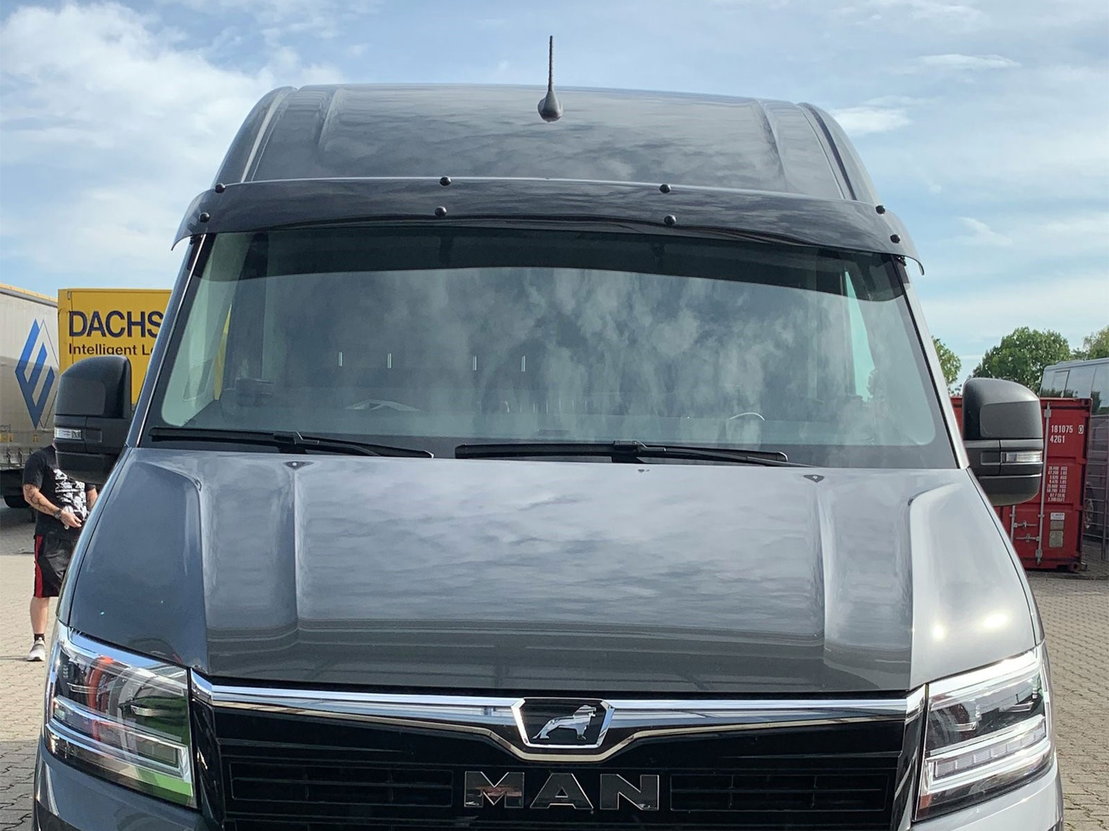 Zonneklep MAN TGE VW Crafter