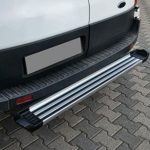 Aluminium achteropstap