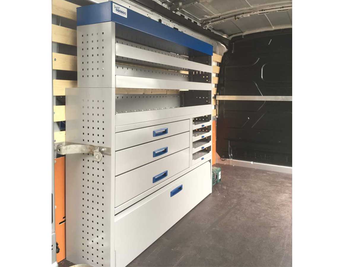 Inbouwkast laadruimte Service System G4-150 Inbouwkast laadruimte Service System G4-150