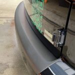 bumperplaat kunststof zwart