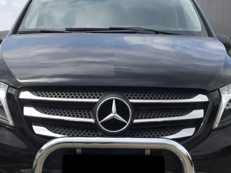 chrome grill mercedes vito vklasse