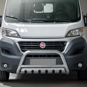Bullbar RVS met skidplate Jumper Ducato Boxer