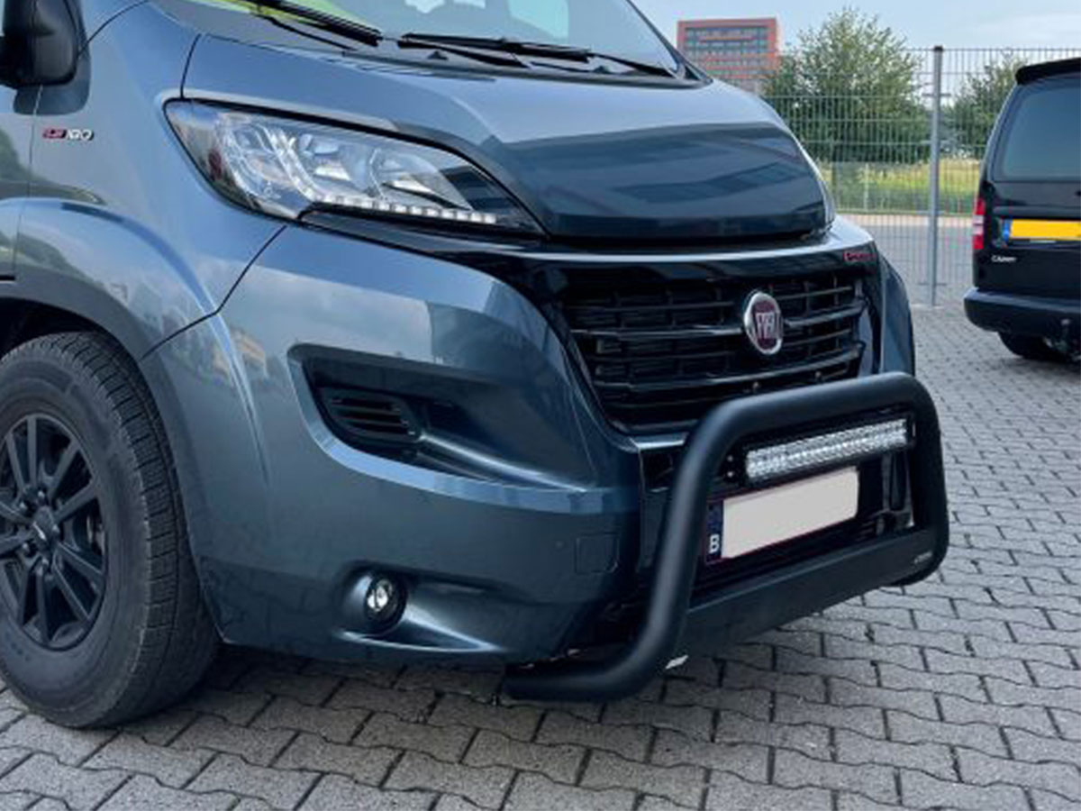 Bullbar RVS Zwart Jumper Ducato Boxer