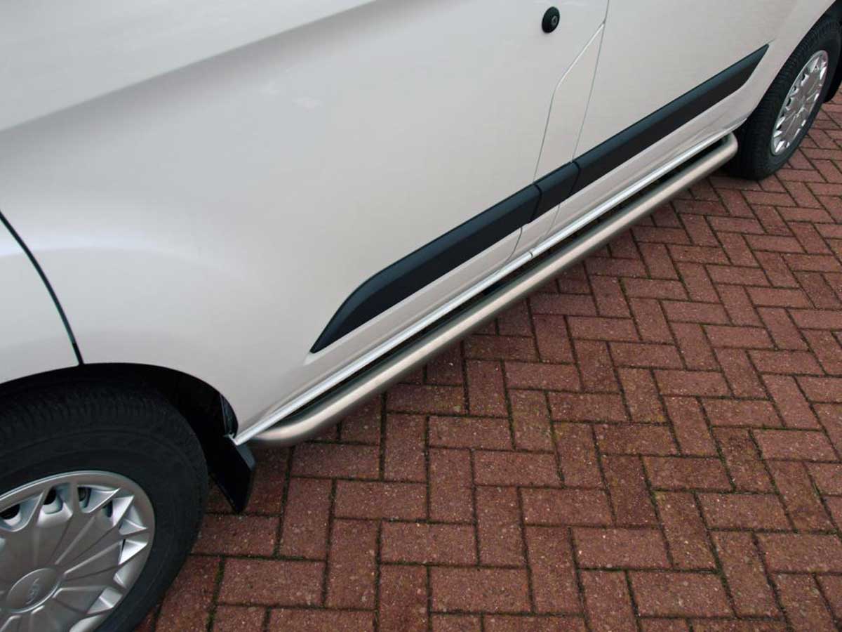 ford-custom-sidebars-geborsteld-rvs Sidebars RVS E Serie Ford Transit Custom