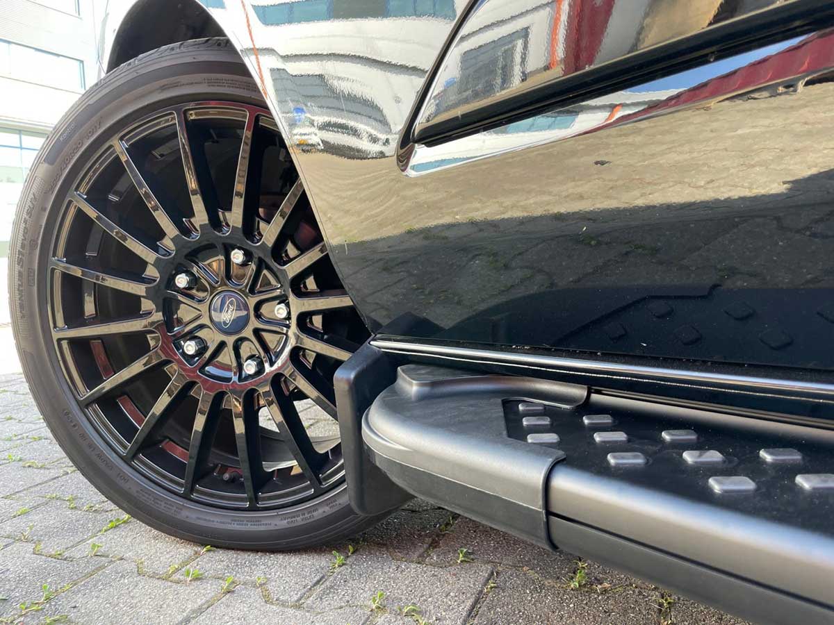 Treeplanken Aluminium Ford Transit Custom