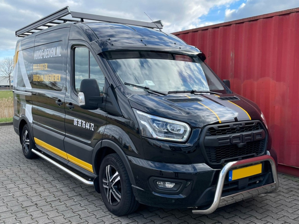 Zonneklep Ford Transit