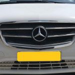 grill mercedes vito 2delig glans
