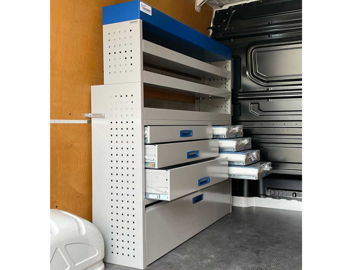 Inbouwkast laadruimte Service System G4-150 Inbouwkast laadruimte Service System G4-150