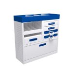 bedrijfswagen inrichting inbouwkast M2-100