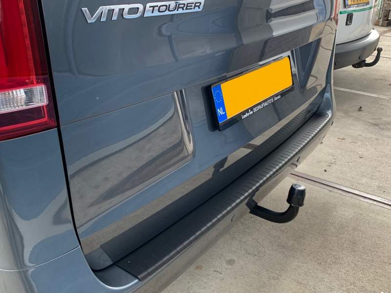 mercedes vito bumperbeschermer luxe zwart