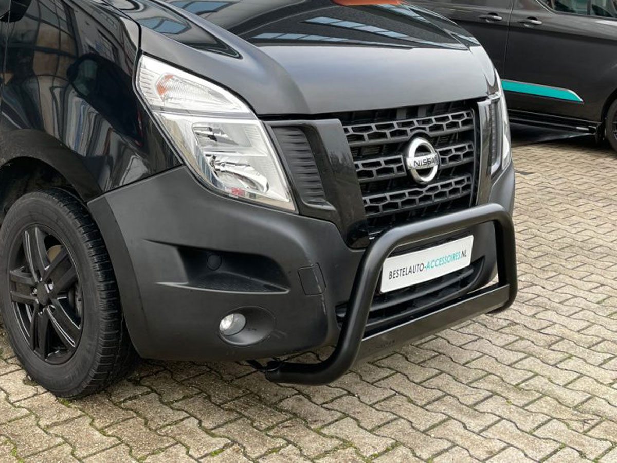 RVS Bullbar Zwart Renault Master Nissan NV400 Opel Movano