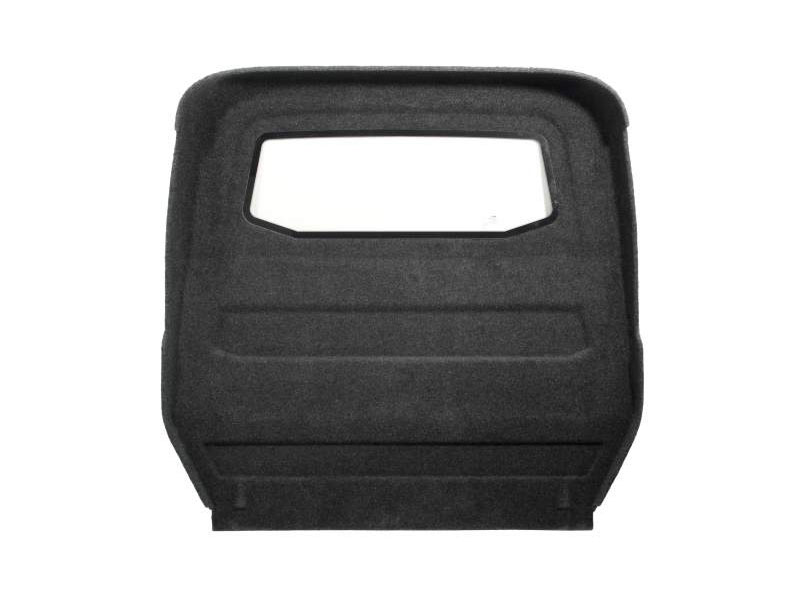 Tussenwand separatie kopschot gestoffeerd met raam