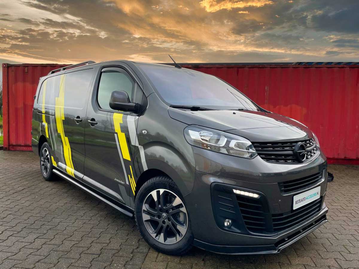 Sidebars RVS G-Serie Citroën Jumpy Peugeot Expert Toyota ProAce Opel Vivaro Fiat Scudo