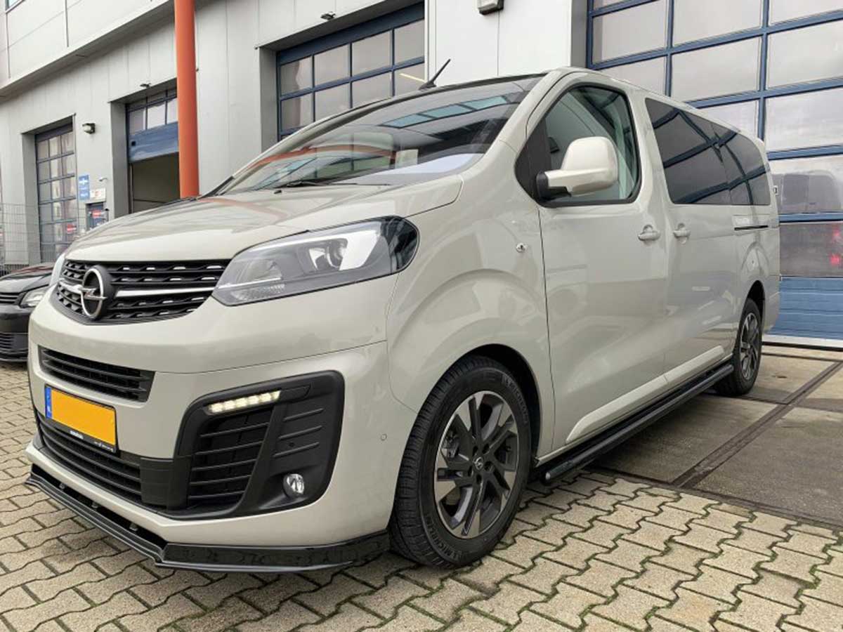 Sidebars RVS G-Serie Citroën Jumpy Peugeot Expert Toyota ProAce Opel Vivaro Fiat Scudo