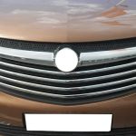 Grille RVS 4-delig Opel Vivaro
