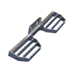 RVS Opstap (dubbel) voor aan trekhaak