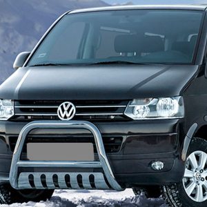 Bullbar RVS met skidplate VW Transporter