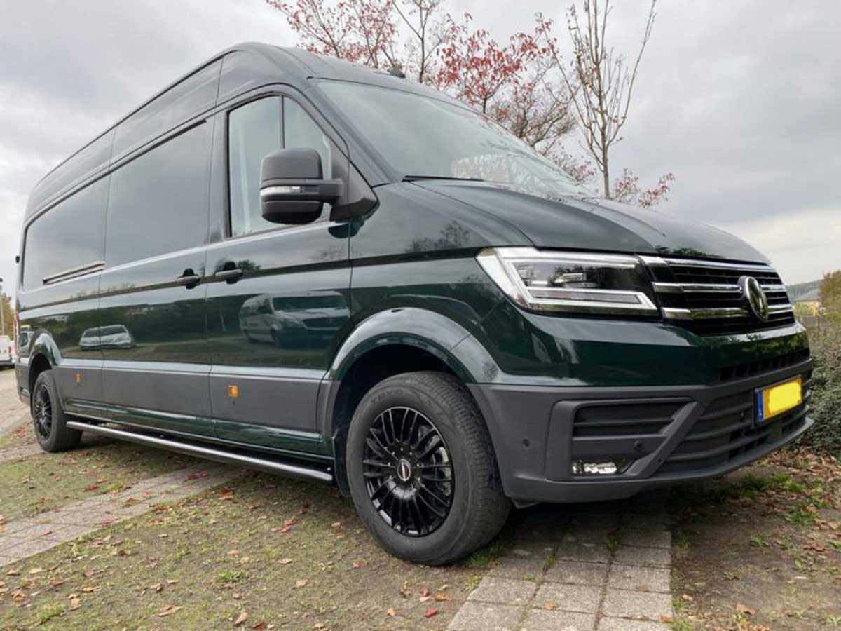 sidebars-vw-crafter-zwart-glans-e1616443684180 Sidebars RVS G-Serie FWD VW Crafter MAN TGE