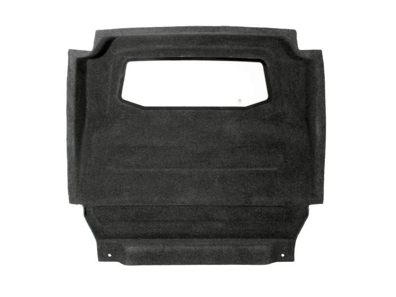 Tussenwand separatie kopschot gestoffeerd met raam