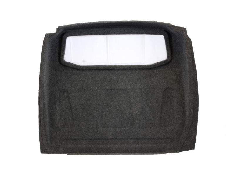 Tussenwand separatie kopschot gestoffeerd met raam