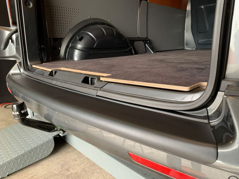 bumperbeschermer kunststof zwart