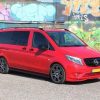 sidebars zwart rvs mercedes vito vklasse