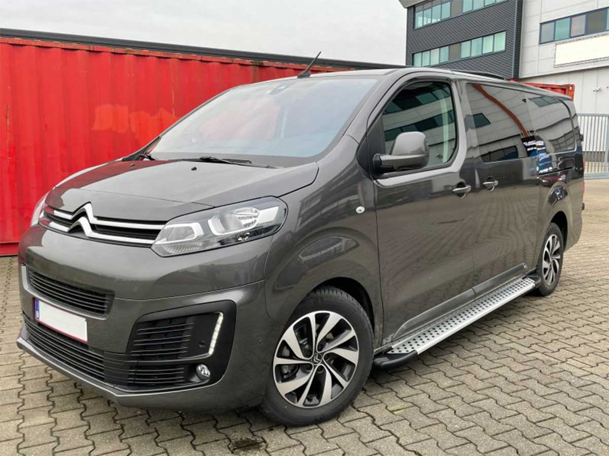 Treeplanken Aluminium Expert Jumpy ProAce Vivaro Scudo