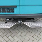 RVS achteropstap dubbel