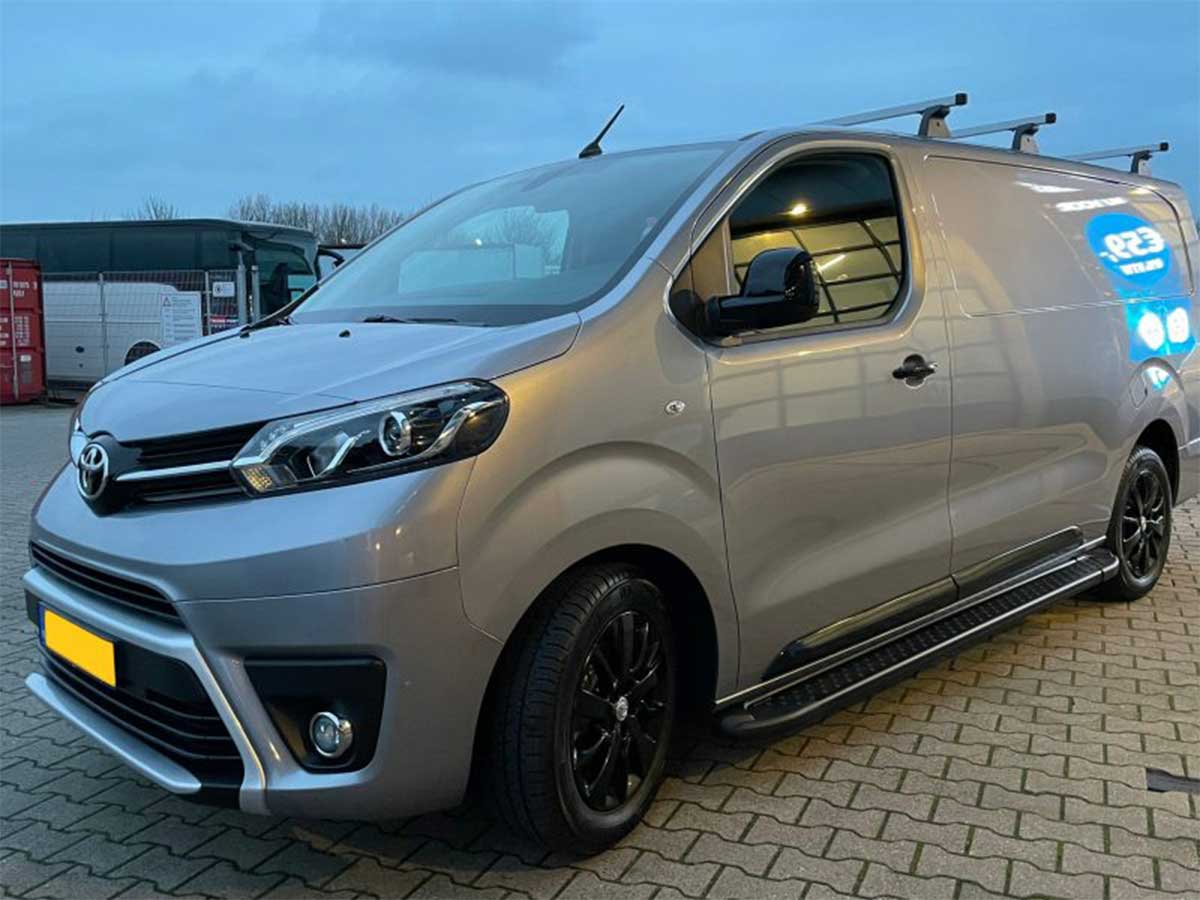 Treeplanken Aluminium Expert Jumpy ProAce Vivaro Scudo