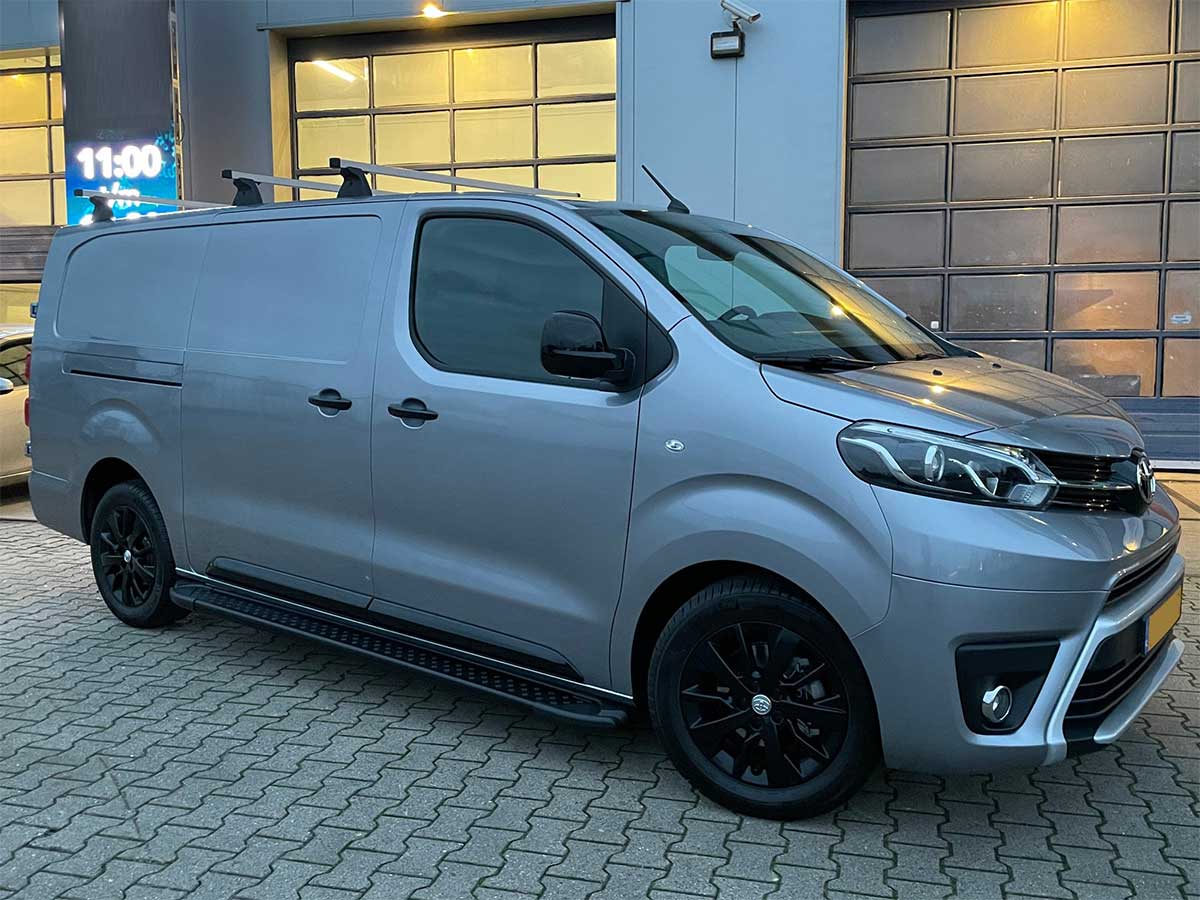 Treeplanken Aluminium Expert Jumpy ProAce Vivaro Scudo