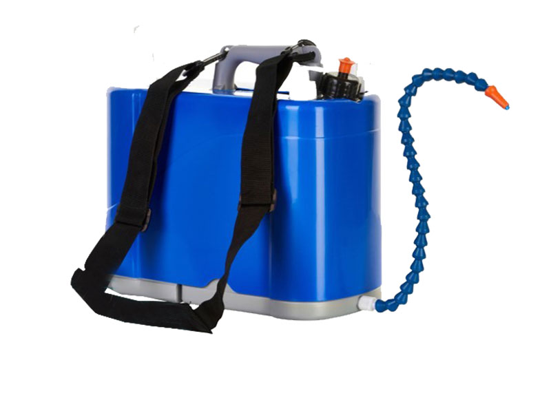 wasunit-water-vrijstaand Wasunit voor laadruimte bestelauto