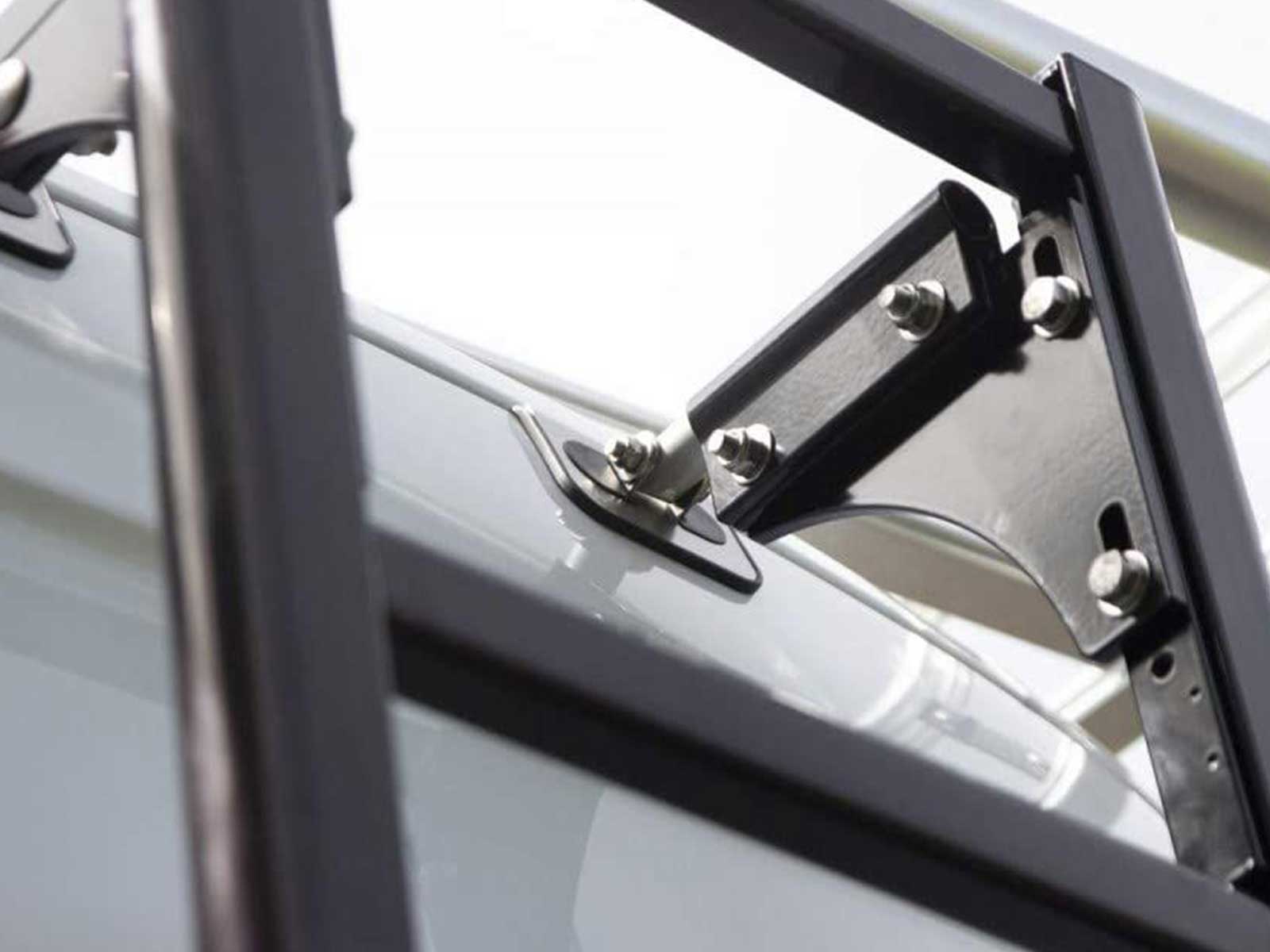 Deurladder klem systeem