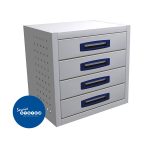 ladenblok 4 lades bedrijfswageninrichting