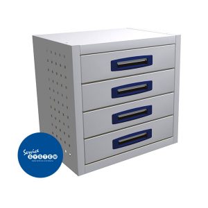 ladenblok 4 lades bedrijfswageninrichting