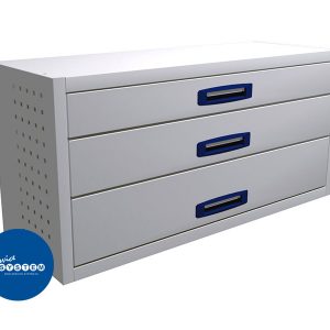 ladenblok groot 3 lades bedrijfswageninrichting