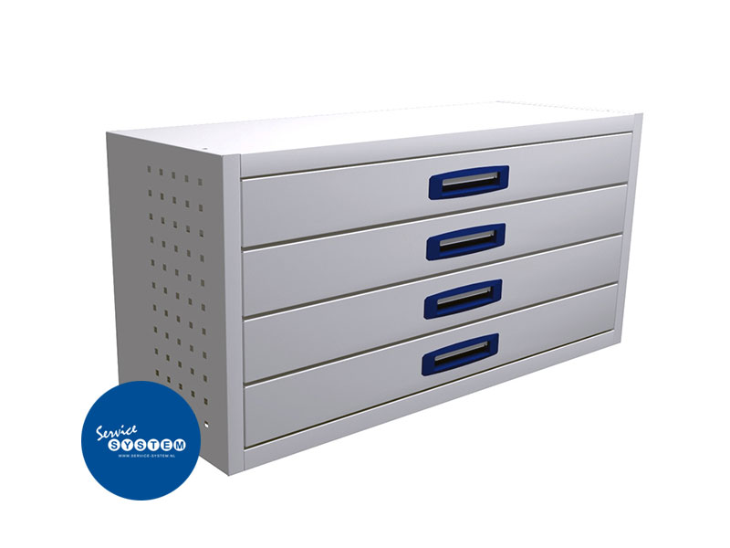 ladenblok groot 4 lades bedrijfswageninrichting ladenblok groot 4 lades bedrijfswageninrichting