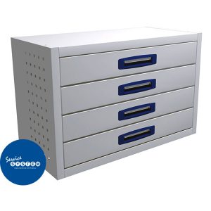 ladenblok medium 4 lades bedrijfswageninrichting