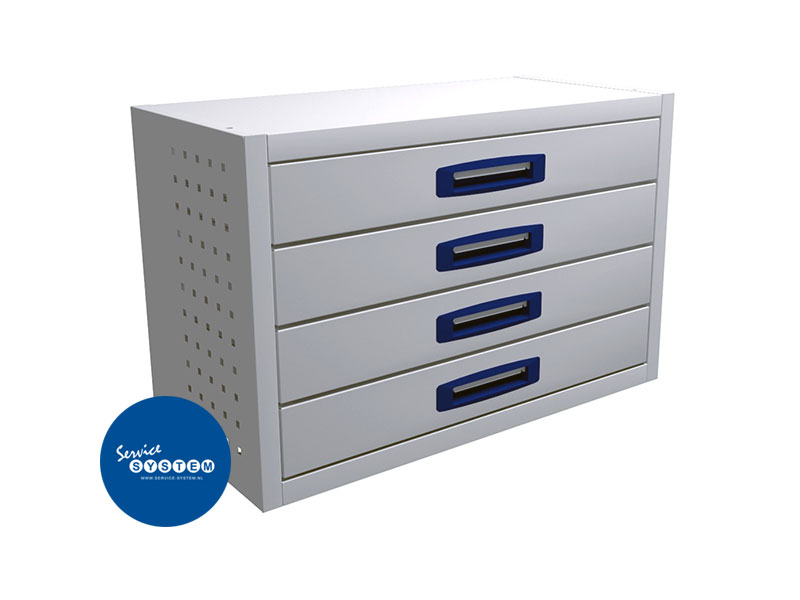 ladenblok medium 4 lades bedrijfswageninrichting ladenblok medium 4 lades bedrijfswageninrichting