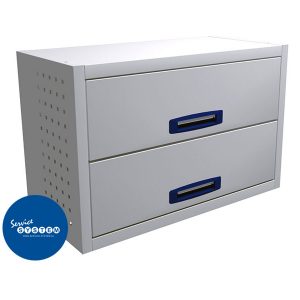 ladenblok medium 2 lades bedrijfswageninrichting