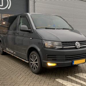 Sidebars led verlichting vw transporter t5 t6 rvs glans