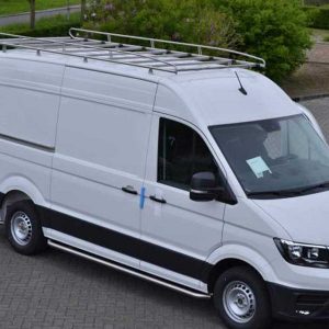 Achterbar Rearbar RVS Rondom