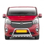 Bullbar RVS met skidplate Vivaro Trafic