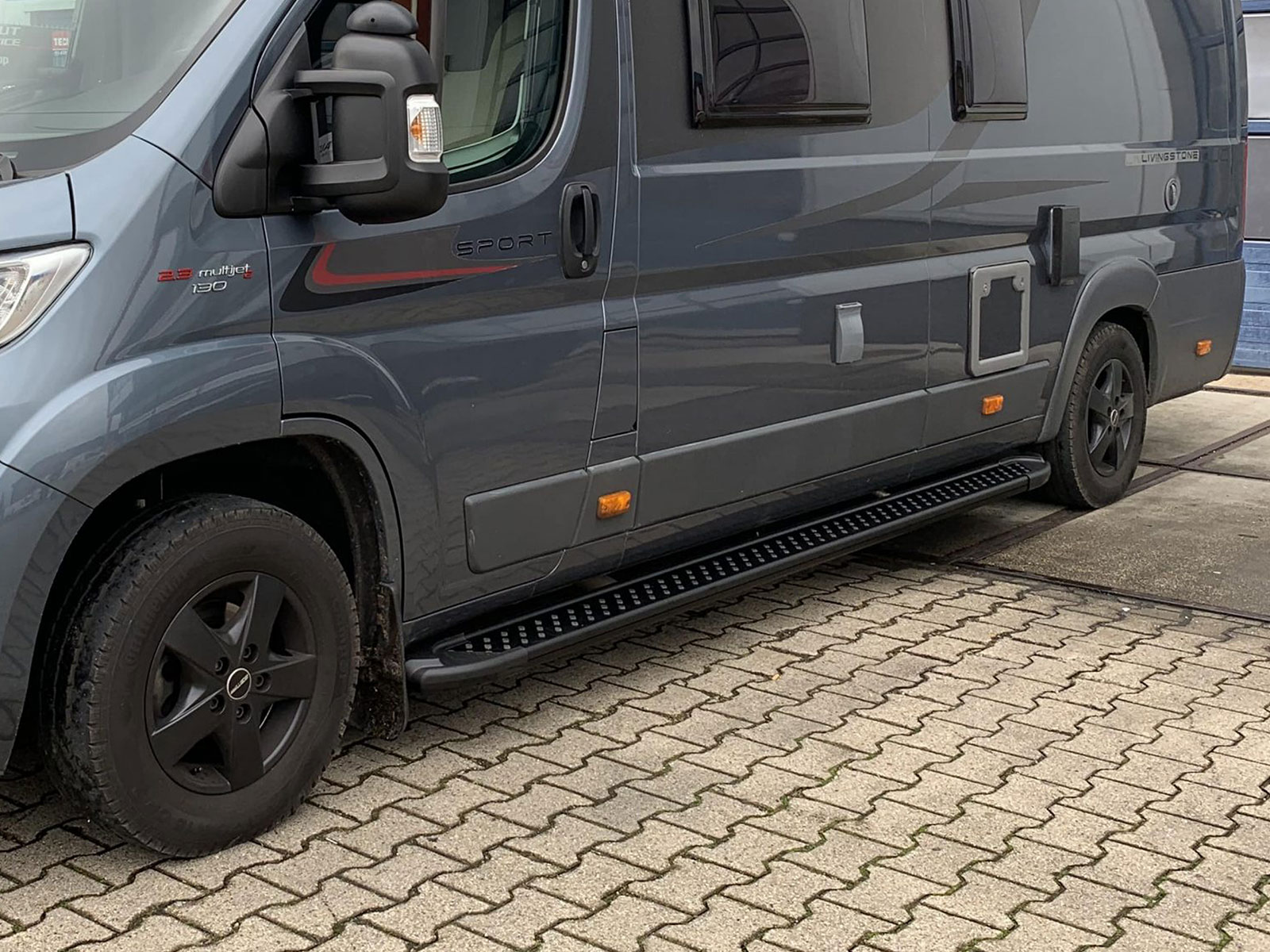 Treeplanken Zwart Jumper Boxer Ducato